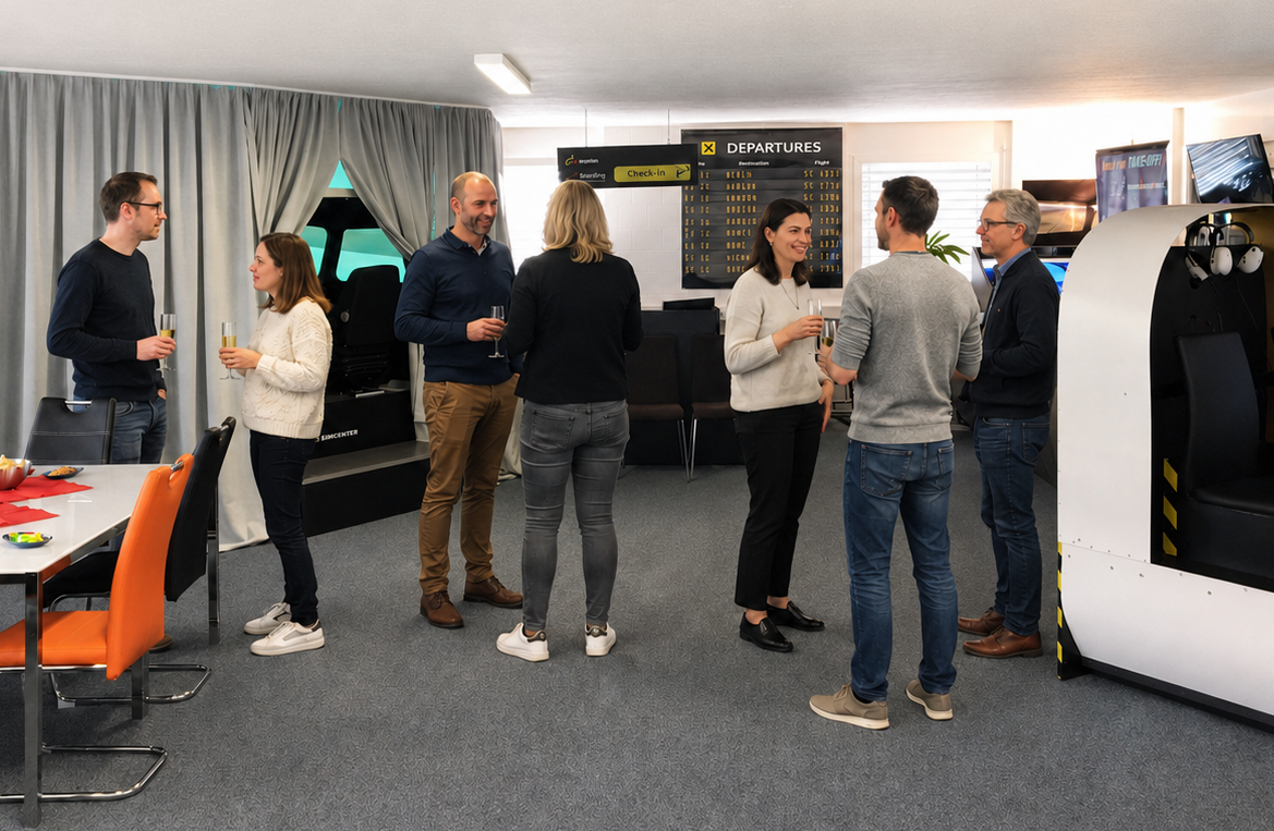 Apéro im Simulationscenter